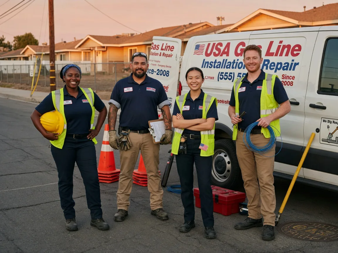 Gas Line Installation company in Cowarts, AL